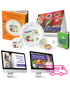 Complete Portion Perfection BARIATRIC Kit (Melamine) with Masterclasses