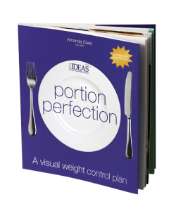Portion Perfection Book - A Visual Weight Control Plan 2022 Edition