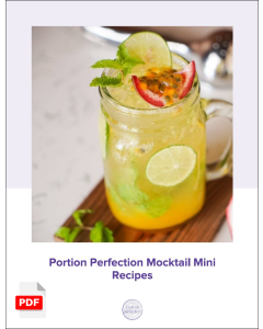 Portion Perfection Mocktail Mini Recipes