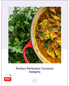 Portion Perfection Turmeric Delights E-BOOK
